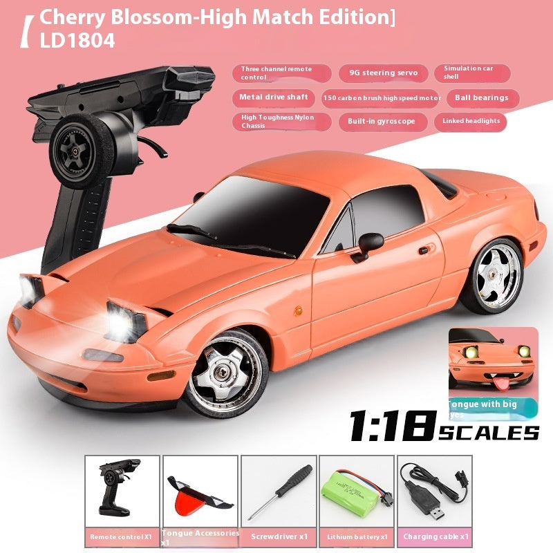 Flip Light Drift Remote Control Car Children's Toy