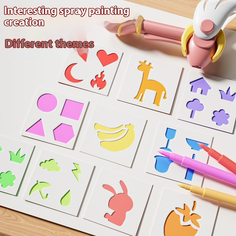 Children's Electric Spray Pen Diy Graffiti